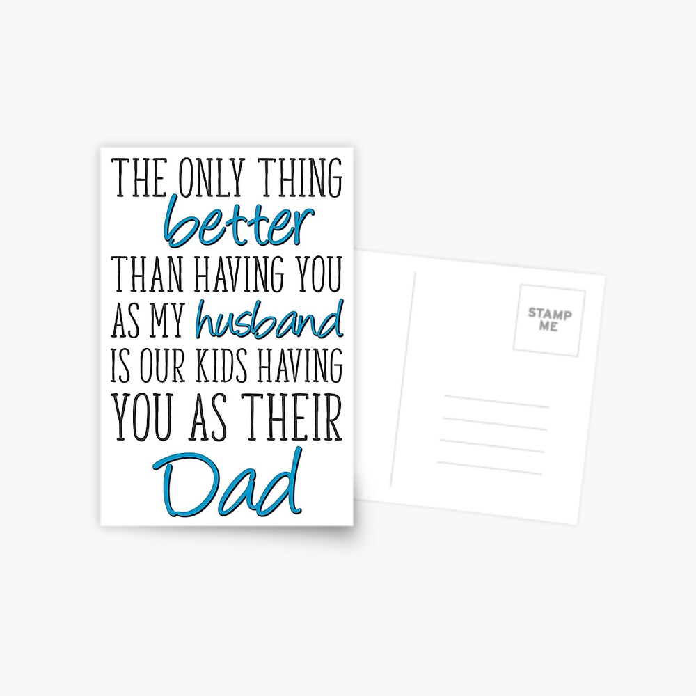 first father's day from wife