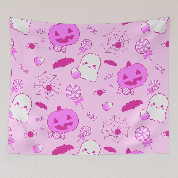 Item preview, Happy Halloween! (Pink) designed and sold by Autumn Hardesty.
