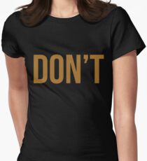 Bryson Tiller Don't Trapsoul Rap Hip Hop Women's Fitted T-Shirt