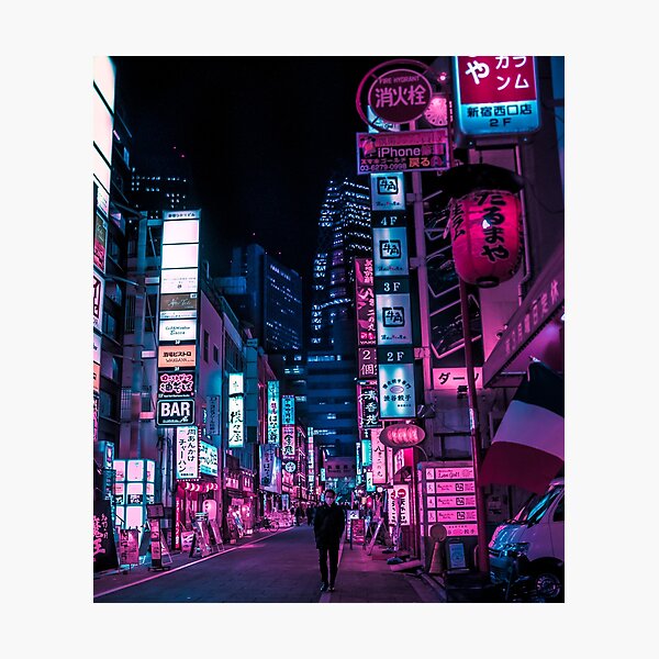 Stranger In The Night Photographic Print