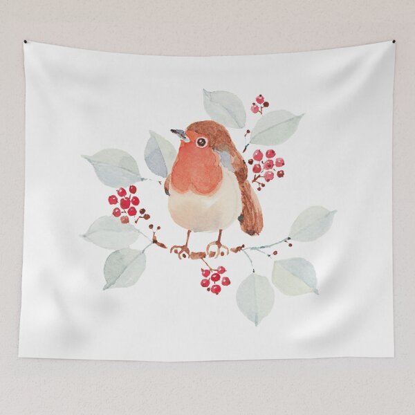 Item preview, Robin in Autumn designed and sold by jjsgarden.