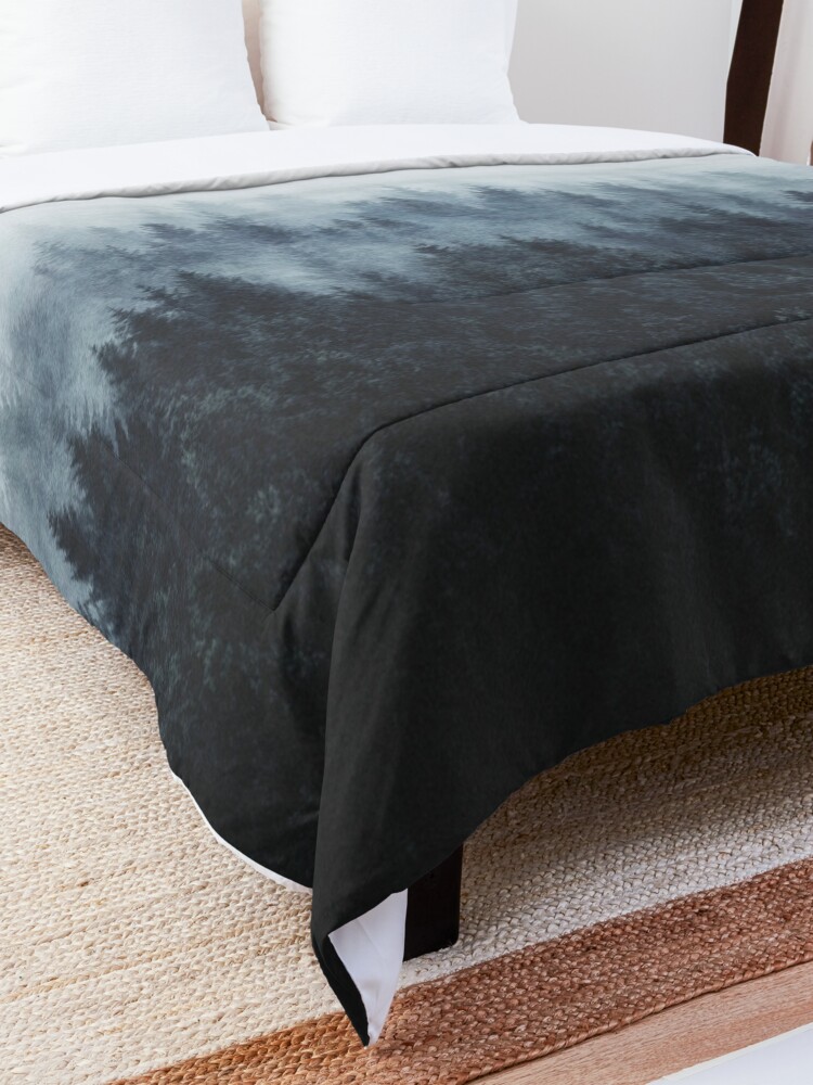 Alternate view of High And Low Comforter