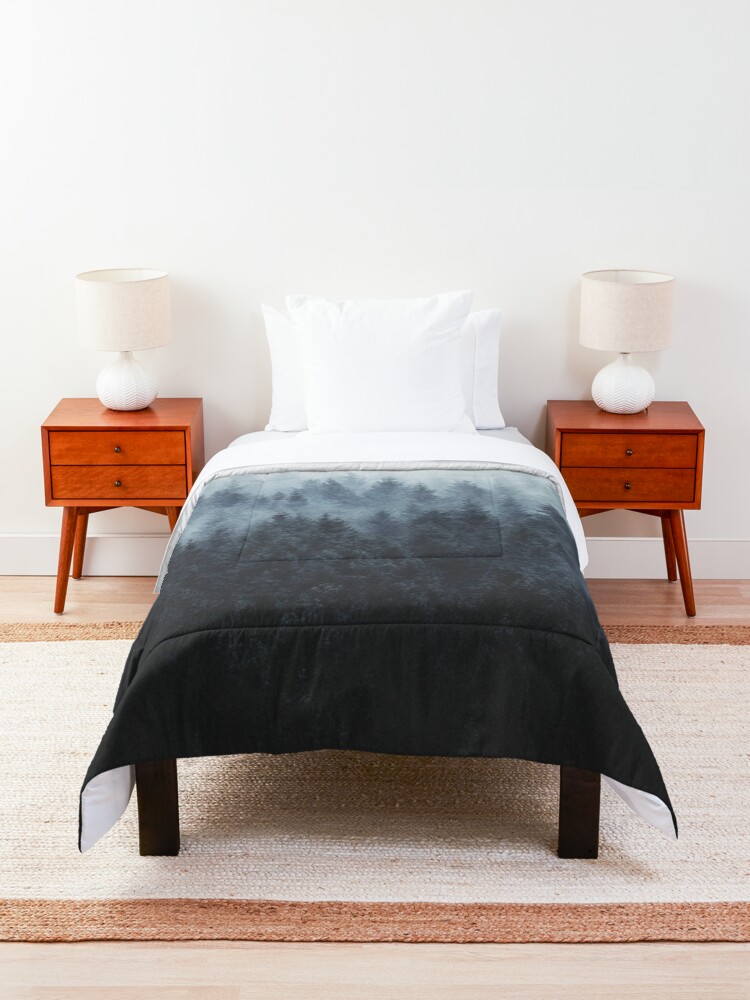 Alternate view of High And Low Comforter