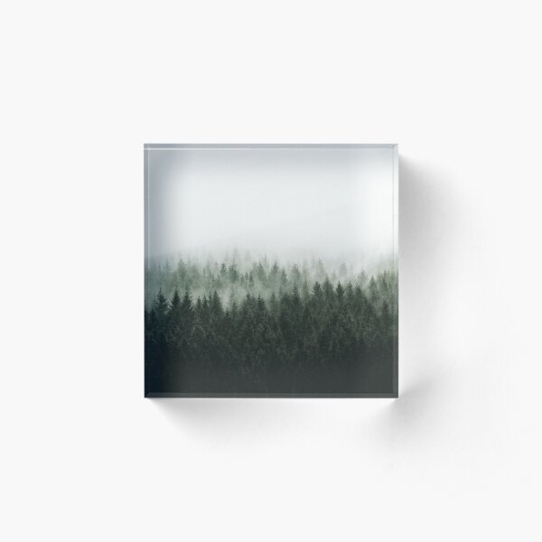 High And Low Acrylic Block