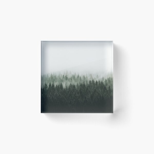 High And Low Acrylic Block