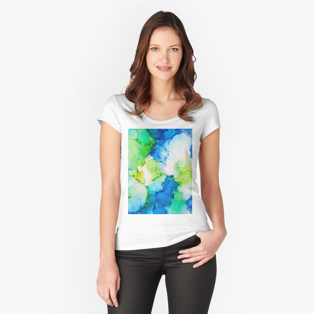 Item preview, Fitted Scoop T-Shirt designed and sold by KimHebblewhite.