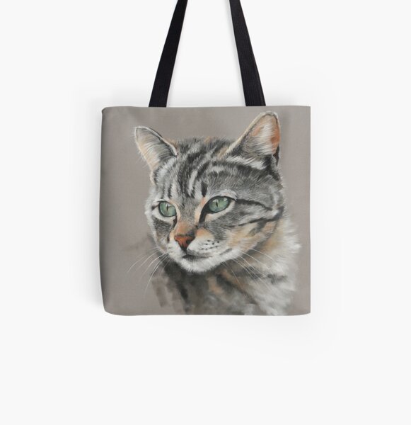 Sweet, beautiful cat All Over Print Tote Bag