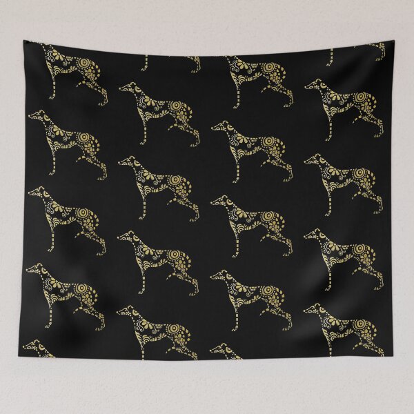 Item preview, Greyhound - gold designed and sold by ElizabethKiwi.