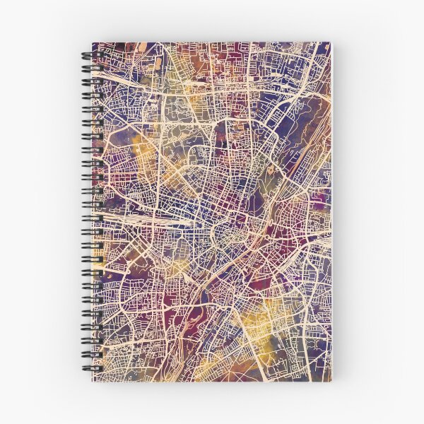 Item preview, Munich Germany City Map designed and sold by ArtPrints.