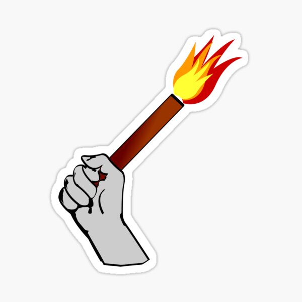 Pyrotechnics Football Sticker