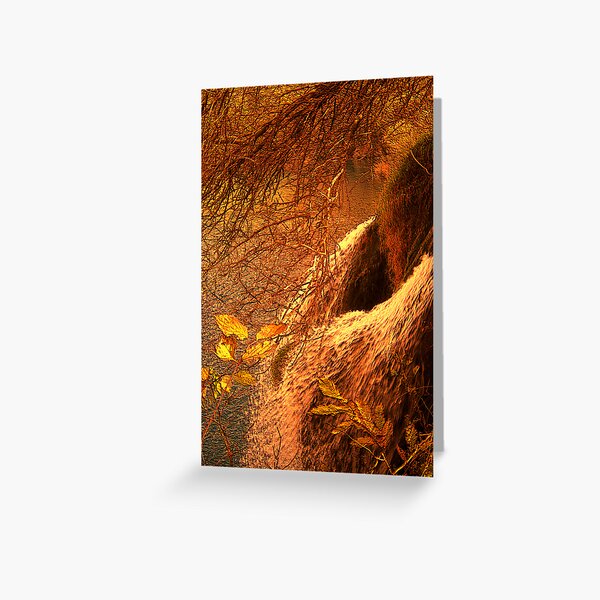 WATERFALL FANTASY Greeting Card