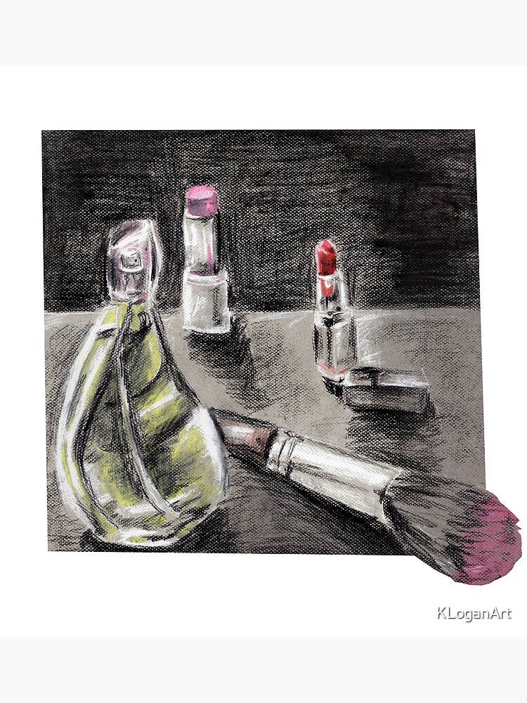 Poster « Maquillage et dessin de dessin de parfum », par KLoganArt