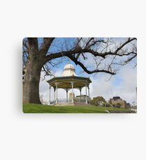 Rotunda By The River Canvas Print