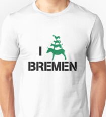 I Love Bremen Town Musicians Unisex T-Shirt
