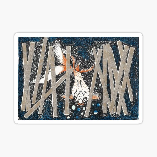 Goldfish Due Sticker