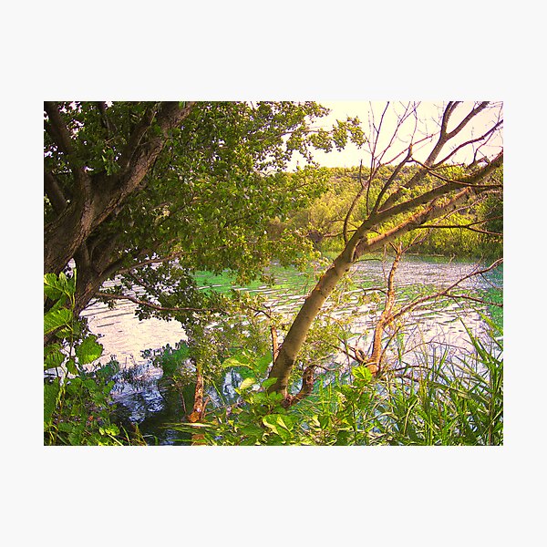 SOMEWHERE ON THE RIVER Photographic Print