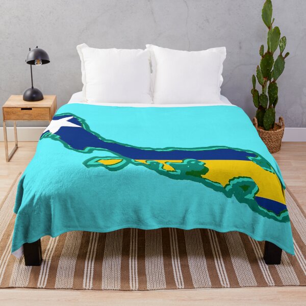 Item preview, Curacao Map with Flag of Curacao designed and sold by Havocgirl.