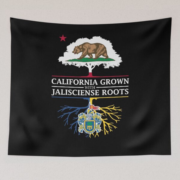 Item preview, California Grown with Jalisciense Roots designed and sold by ockshirts.