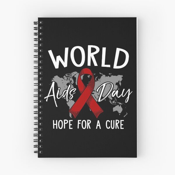 Item preview, Hope for a Cure World AIDS Day Unisex Casual Long Sleeve T-Shirt designed and sold by dtino.