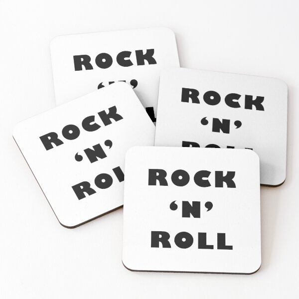 Item preview, ROCK 'N' ROLL (On White) designed and sold by GiantComet.