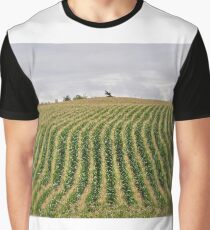 Farmland Rows Graphic T-Shirt