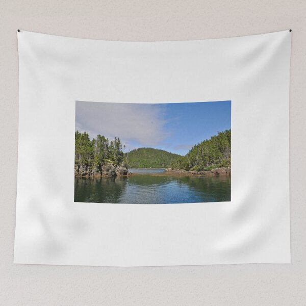 Item preview, Boating through the narrows towards the Mountain designed and sold by 2CrabbySisters.