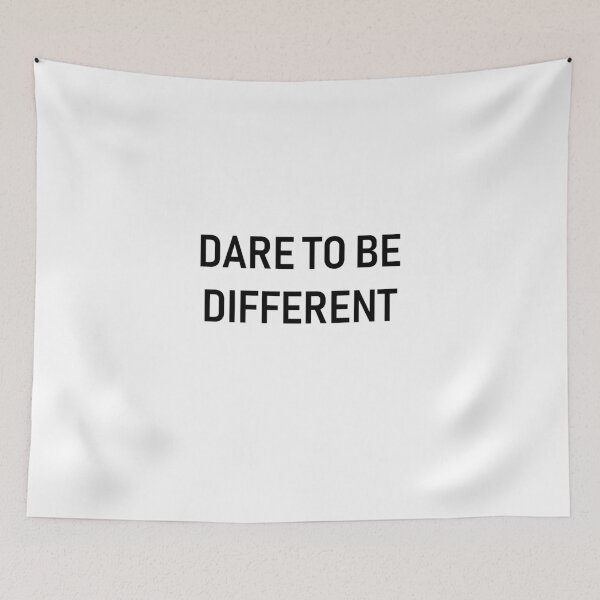 Item preview, Dare to be different designed and sold by Lingo Shop.
