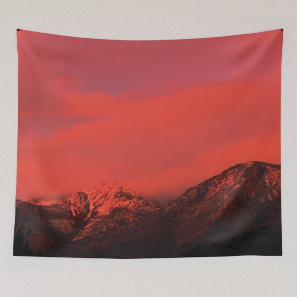Item preview, Red Peaked Mountain Top by Jerald Simon (Music Motivation - musicmotivation.com) designed and sold by jeraldsimon.