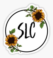 slc sunflower Sticker