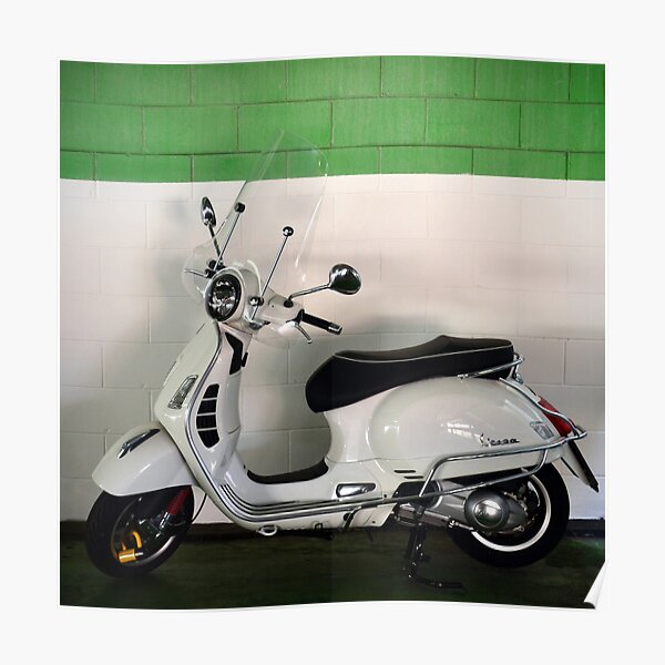 Poster Kunstdruck VESPA GTS 300 in NEU Grösse Din A2 