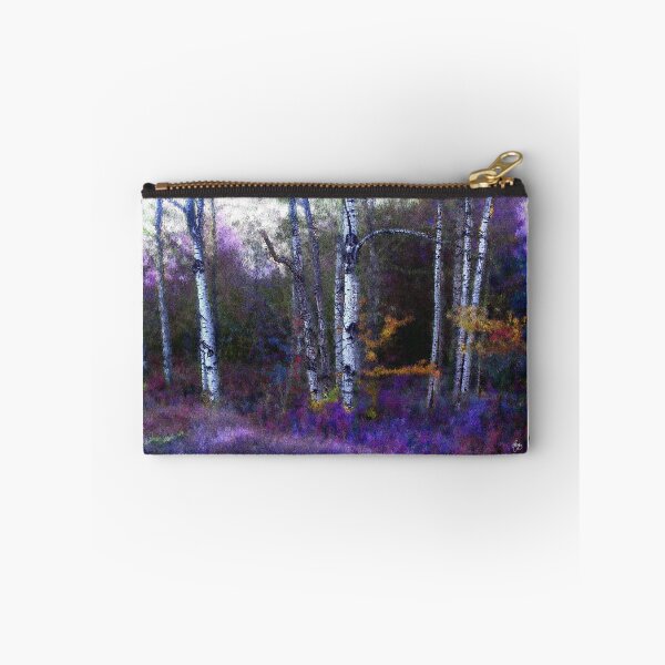 Item preview, Aspen in Purple and Blue Poster designed and sold by Wayne King.