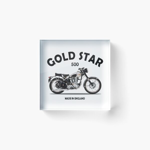 Item preview, Gold Star Classic Motorcycle designed and sold by rogue-design.