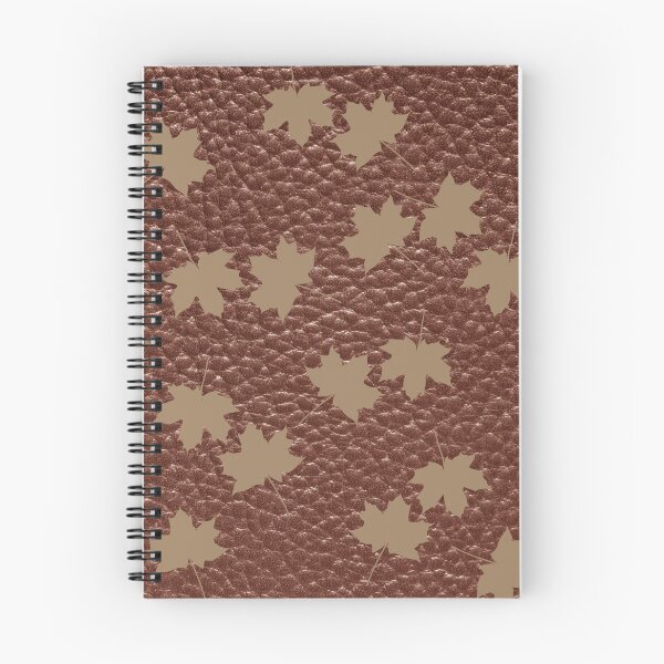Item preview, Brown Leather Texture Fall Autumn Print designed and sold by ravishdesigns.