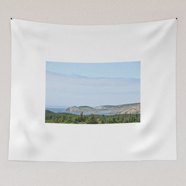 Item preview, View to the Ocean with foreground of Trees designed and sold by 2CrabbySisters.