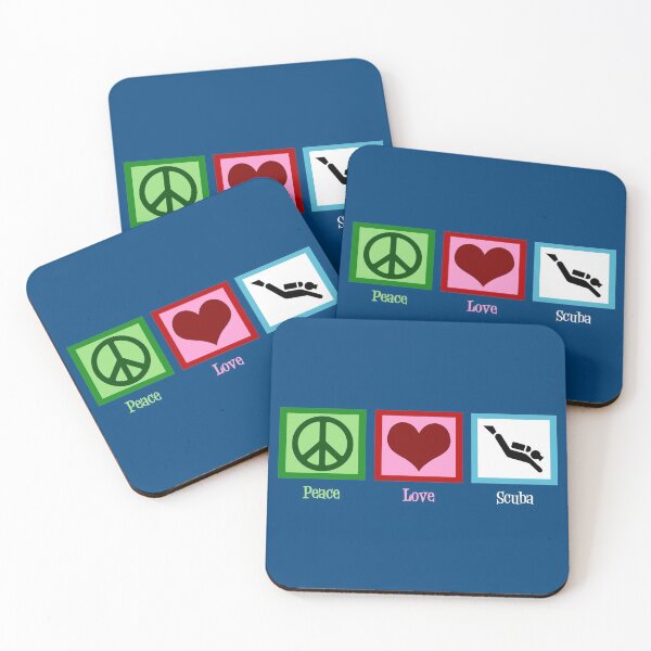 Item preview, Peace Love Scuba Diving designed and sold by Epic Love Designs.