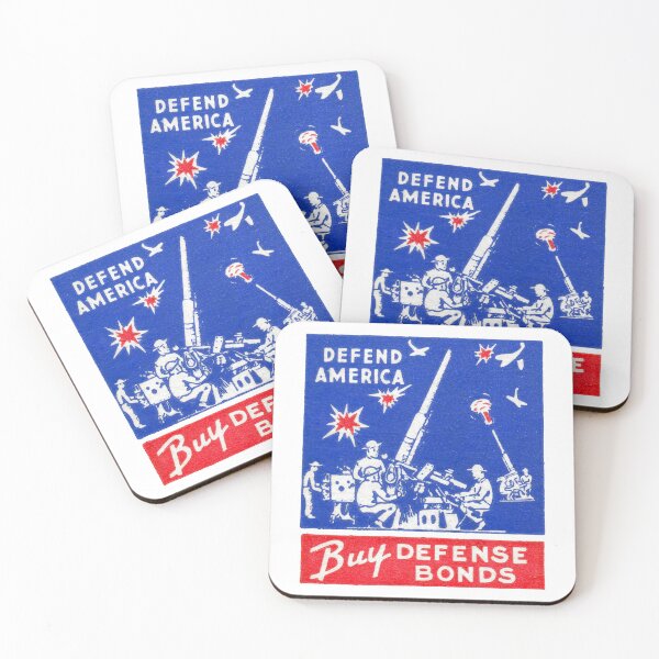 Item preview, WWII Defend America, Buy Defense Bonds designed and sold by historicimage.