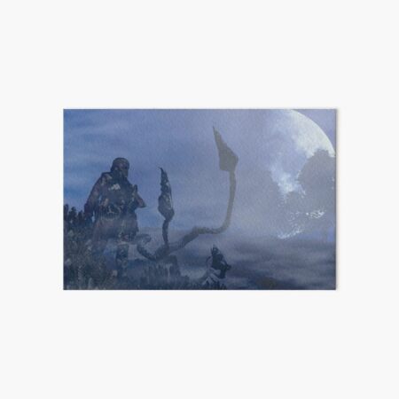 dark creatures in the night Art Board Print
