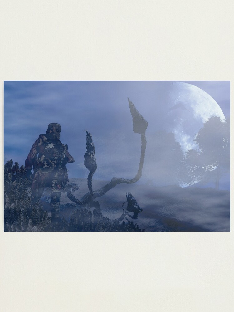 Alternate view of dark creatures in the night Photographic Print