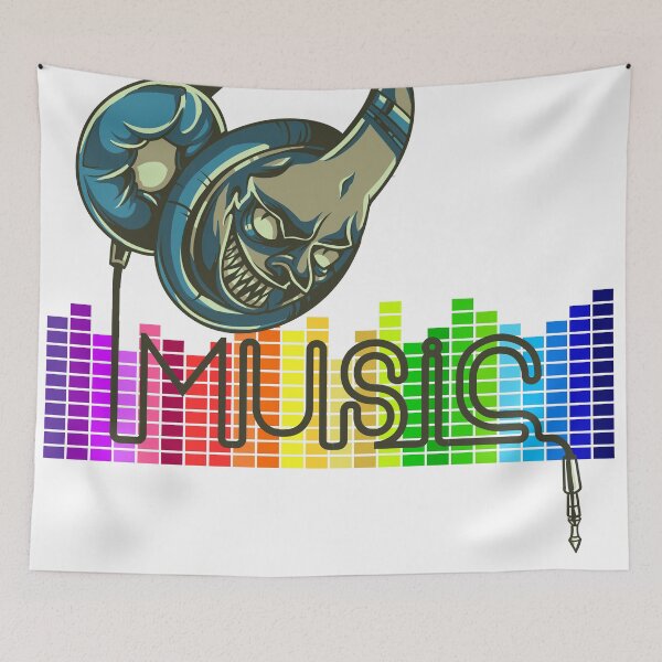 Item preview, Music headphones designed and sold by DerNerd.