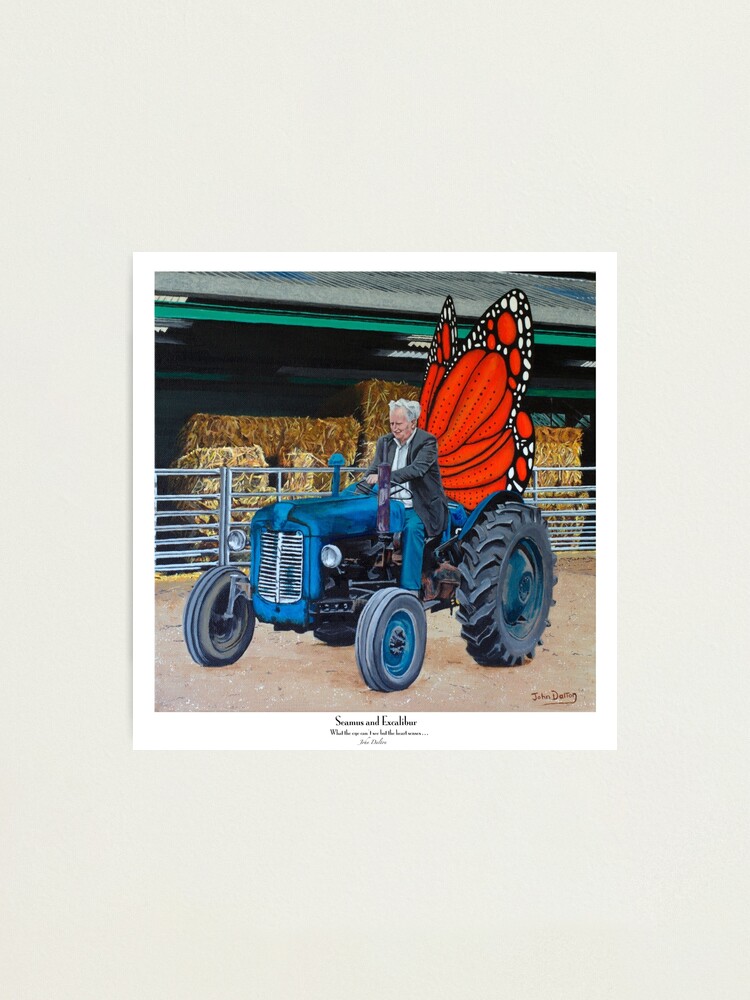Alternate view of Seamus and Excalibur Photographic Print