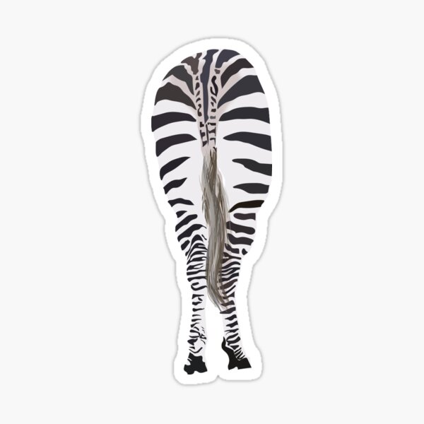 Zebra Print Decal