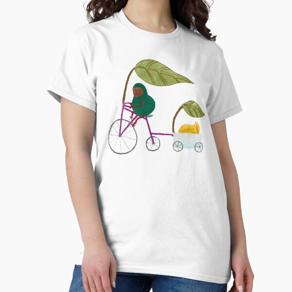 Bicycle Gnome - Leaf Classic T-Shirt