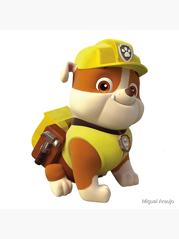 paw patrol rubble backpack
