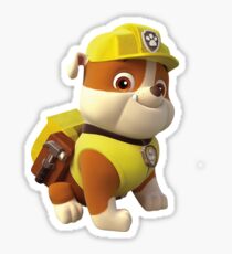 Paw Patrol Rubble Sticker