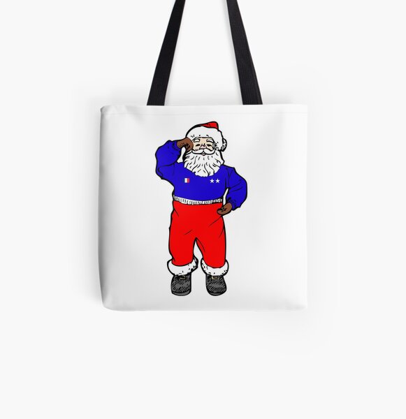 Père Noël des Bleus Tote bag doublé