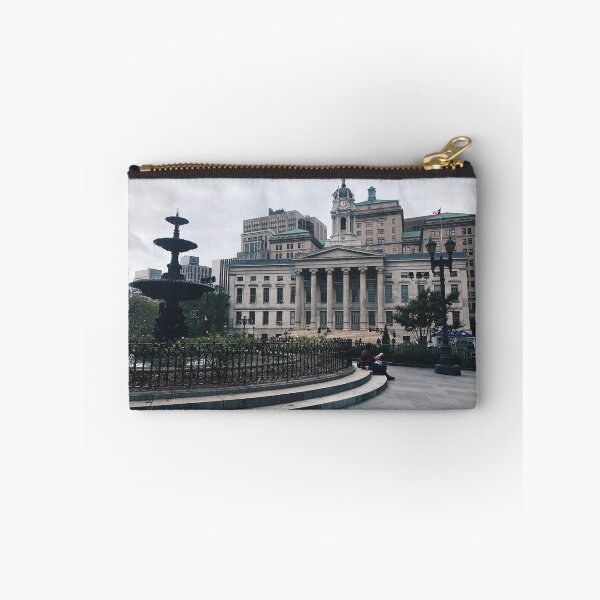 Item preview, Downtown Brooklyn Courthouse Grey Skies designed and sold by offdutyplaces.