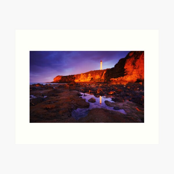 Item preview, Sunrise on Split Point Lighthouse designed and sold by Mark Shean.