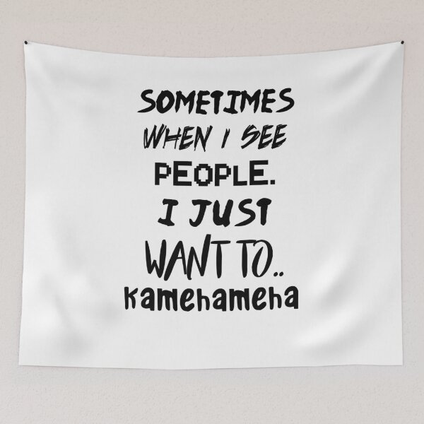 Item preview, Kamehameha! meme designed and sold by DerNerd.
