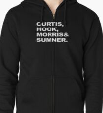 Sudadera con capucha y cremallera Joy Division Members Camiseta