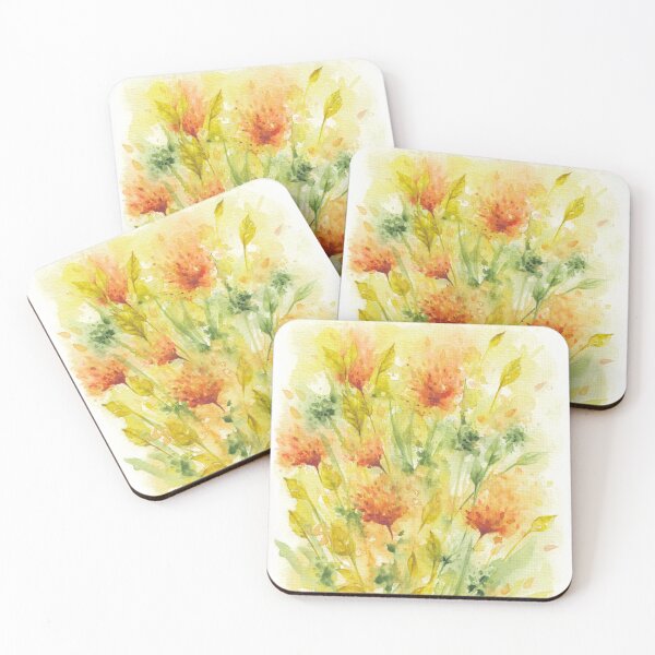 Item preview, Fiery Flowers Field  designed and sold by IvaW.